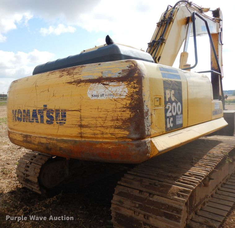 image for item DR0573 2006 Komatsu PC200LC-7  excavator