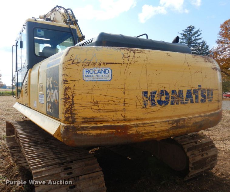 image for item DR0573 2006 Komatsu PC200LC-7  excavator