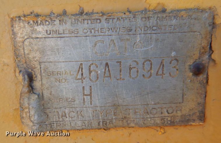 image for item DR0574 1967 Caterpillar D8H  dozer