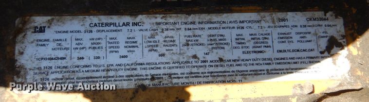 image for item DR2075 2002 Kenworth T300  water truck