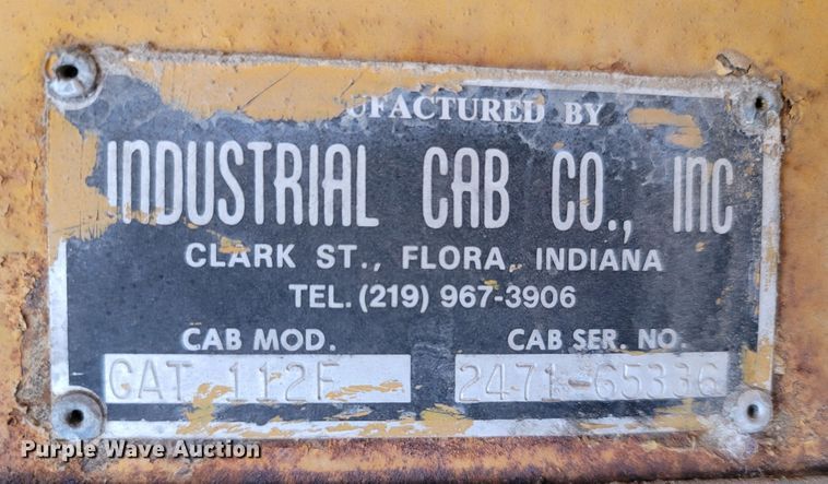 image for item DR3334 1968 Caterpillar 112F  rigid frame motor grader