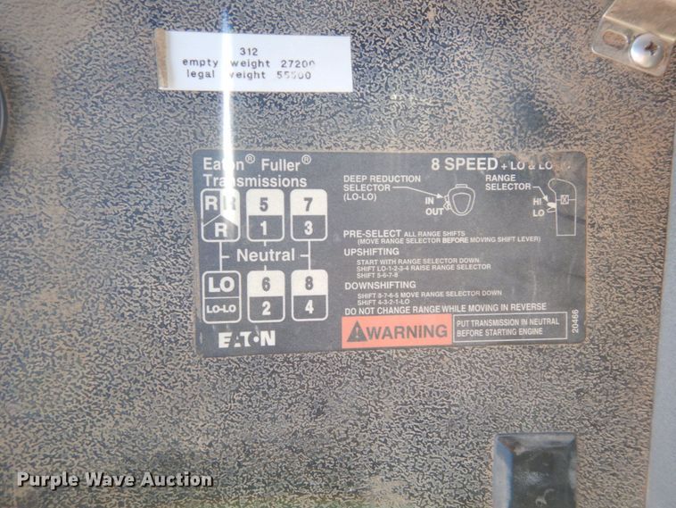 image for item DS1457 1997 Mack RD688S  dump truck