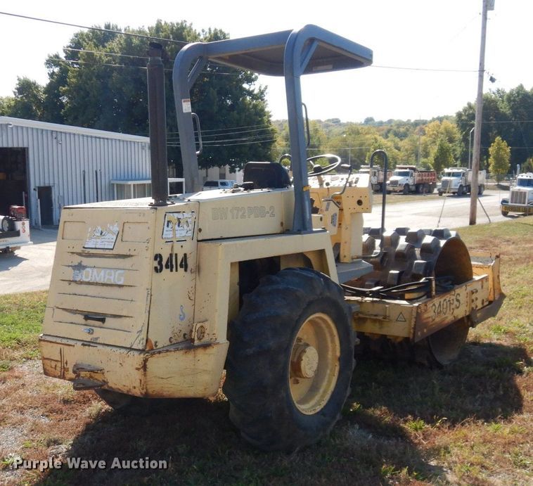 image for item DS1460 1998 Bomag BW172PDB  single drum vibratory roller