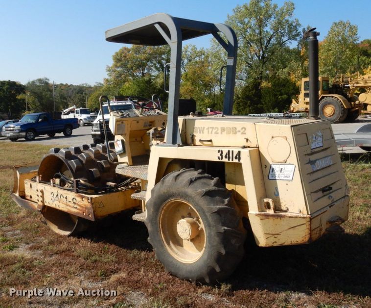 image for item DS1460 1998 Bomag BW172PDB  single drum vibratory roller
