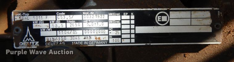 image for item DS1460 1998 Bomag BW172PDB  single drum vibratory roller