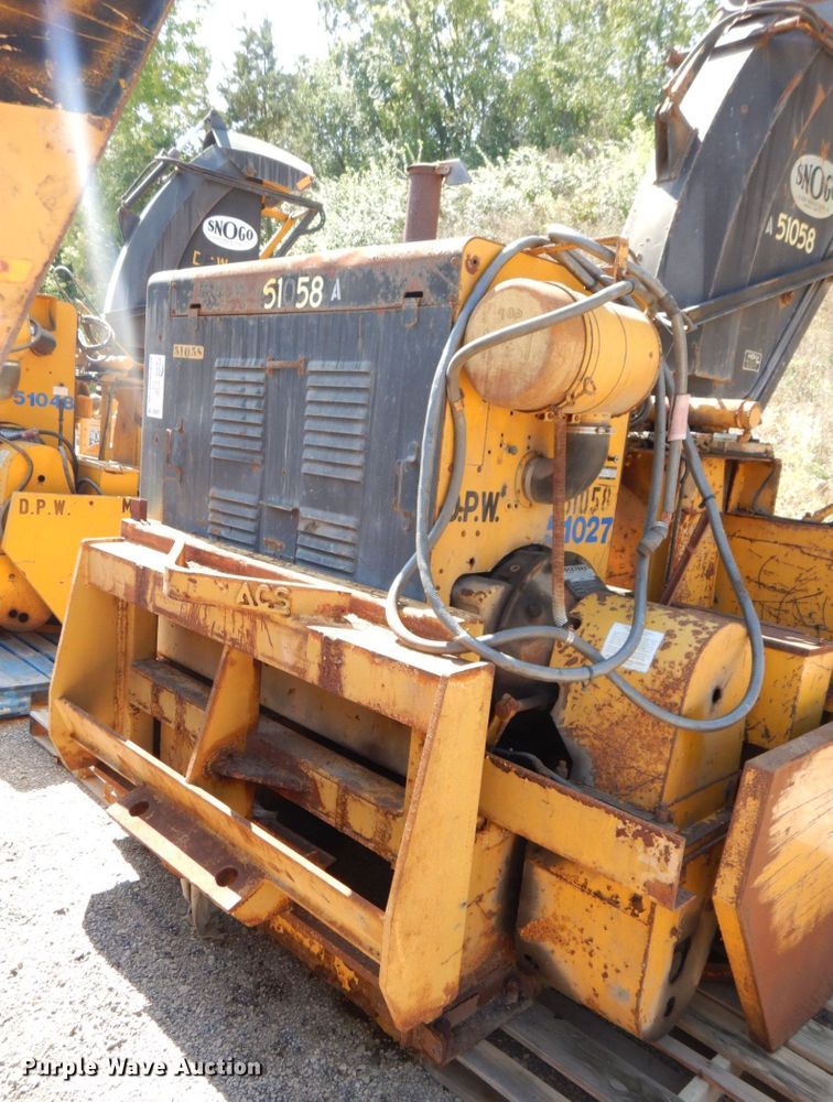 image for item DS8217 Klauer SnoGo MP3D  snow blower