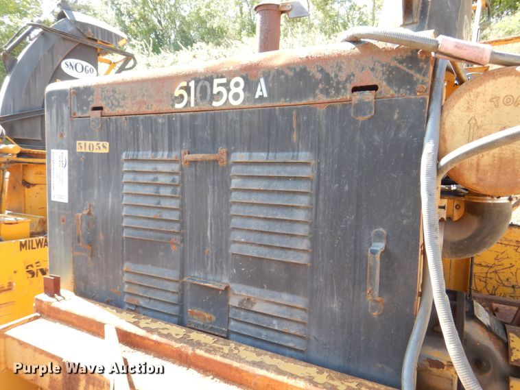 image for item DS8217 Klauer SnoGo MP3D  snow blower