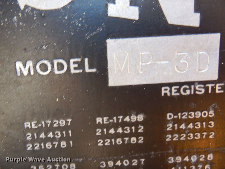 image for item DS8218 Klauer SnoGo MP3D  snow blower