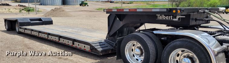 image for item FC9116 2006 Talbert  lowboy equipment trailer