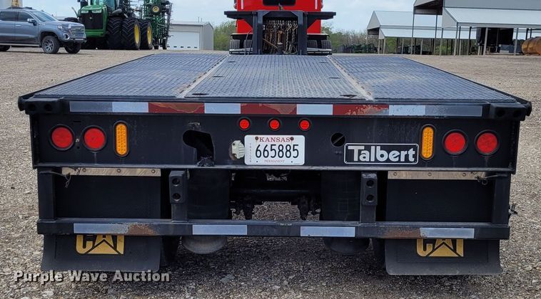 image for item FC9116 2006 Talbert  lowboy equipment trailer
