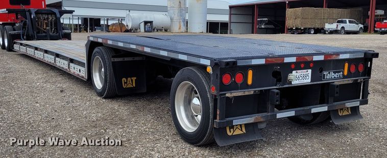 image for item FC9116 2006 Talbert  lowboy equipment trailer