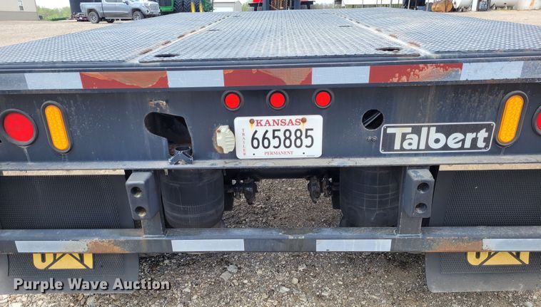 image for item FC9116 2006 Talbert  lowboy equipment trailer