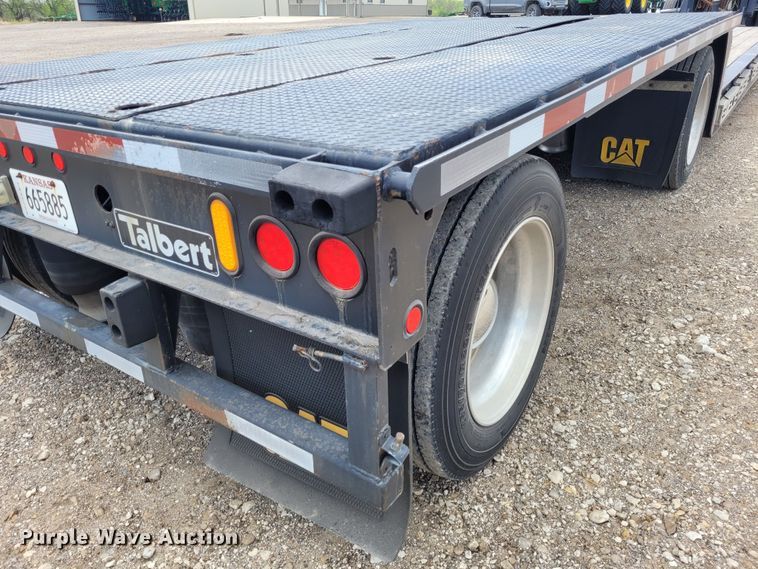 image for item FC9116 2006 Talbert  lowboy equipment trailer