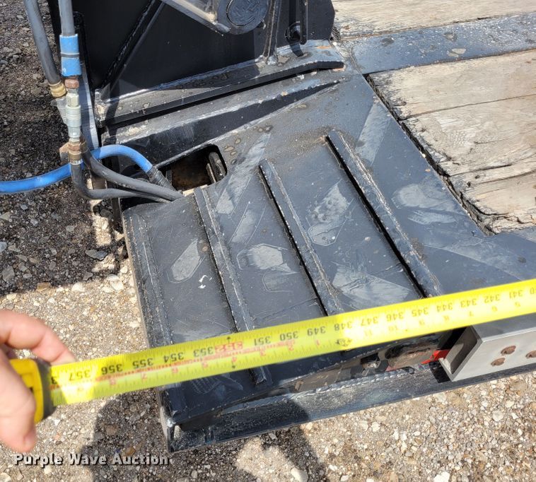 image for item FC9116 2006 Talbert  lowboy equipment trailer