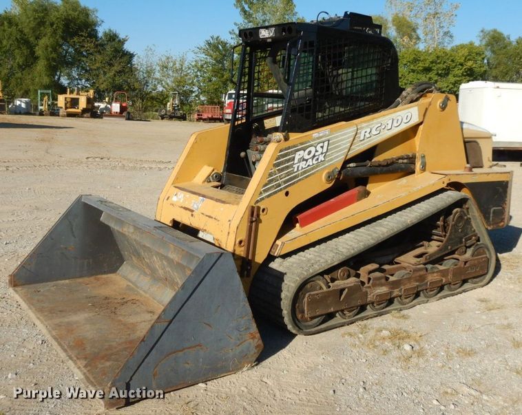 image for item HF9395 2005 ASV RC100  tracked skid steer loader