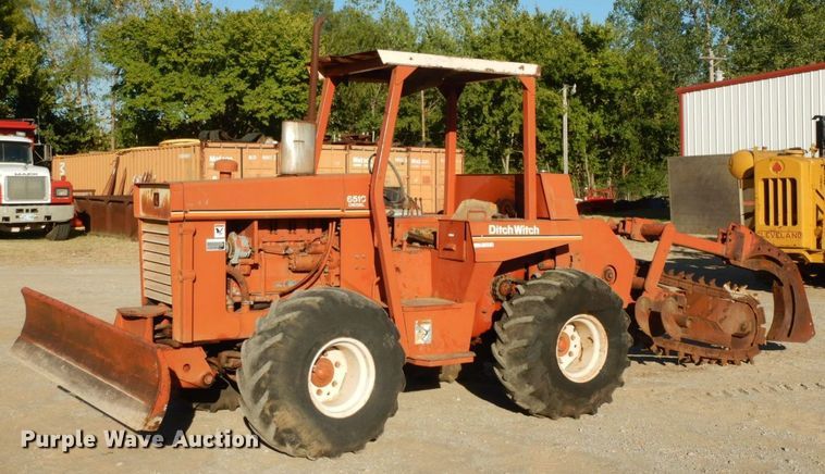 image for item HF9404 1981 Ditch Witch 6510  trencher