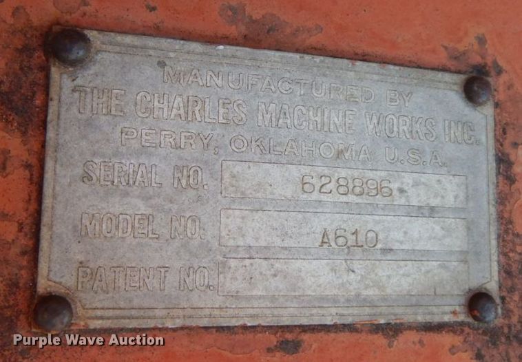 image for item HF9404 1981 Ditch Witch 6510  trencher