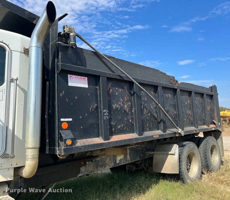 image for item HX9976 Davis  steel dump bed