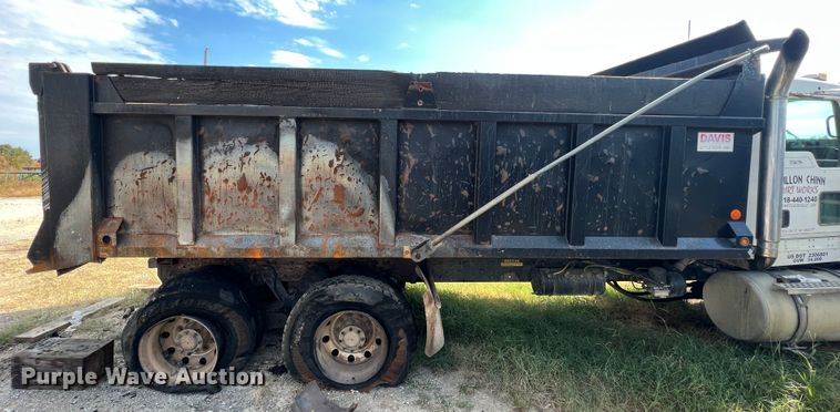 image for item HX9976 Davis  steel dump bed