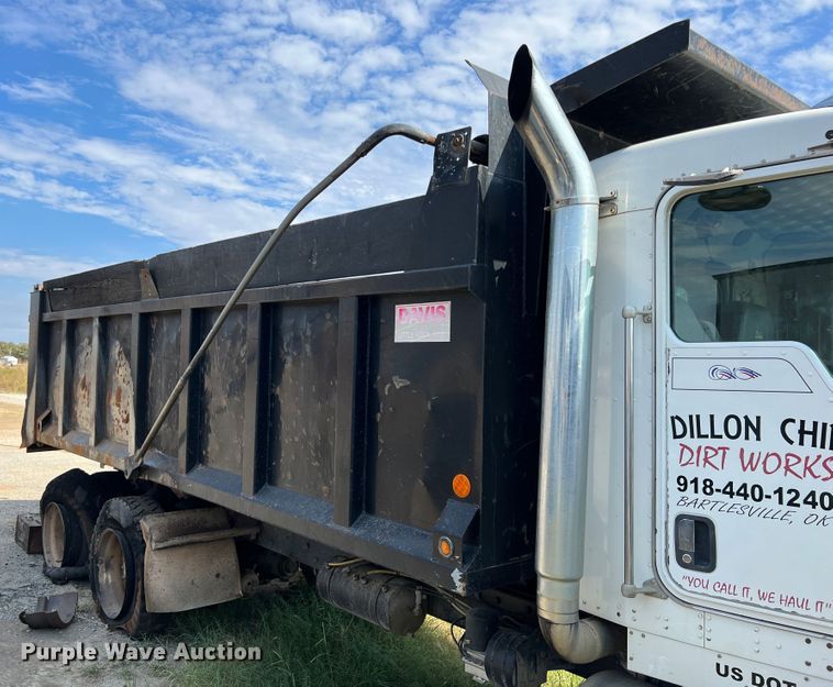 image for item HX9976 Davis  steel dump bed