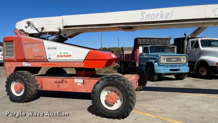 image for item JD9232 Snorkel TB126J  boom lift