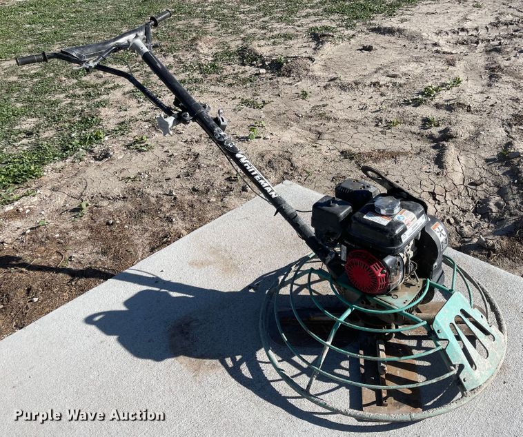 image for item JD9243 Whiteman  power trowel