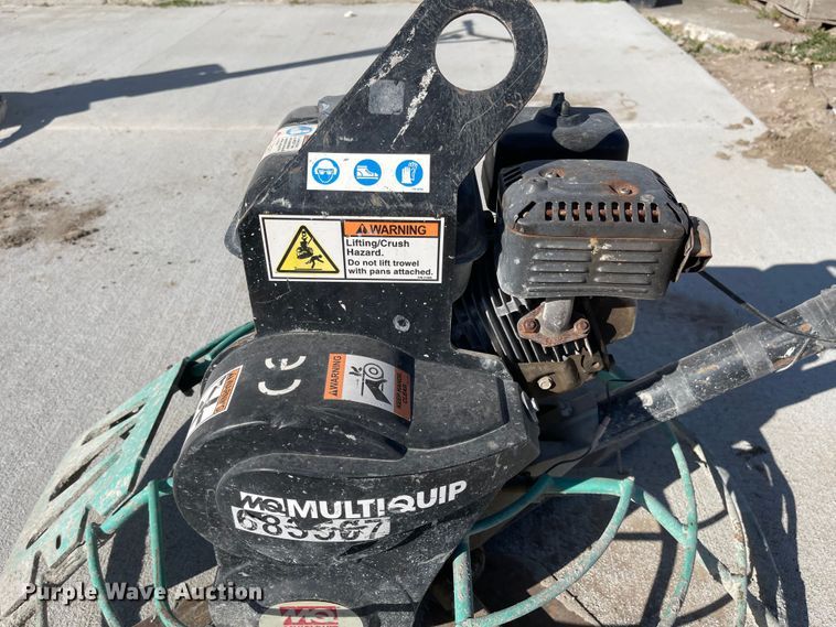 image for item JD9243 Whiteman  power trowel