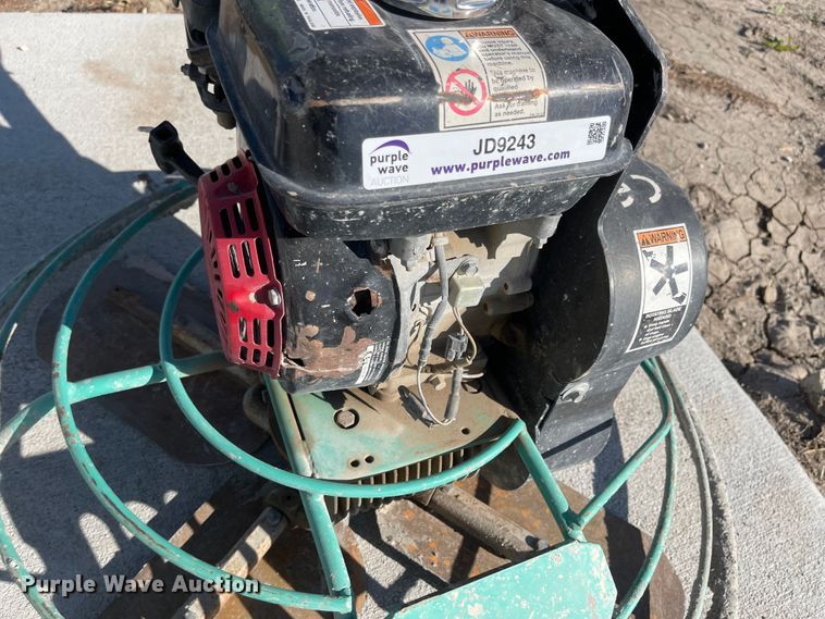 image for item JD9243 Whiteman  power trowel