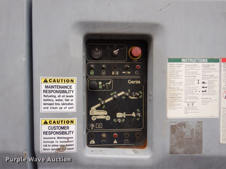 image for item JL9880 2008 Genie S-85  boom lift