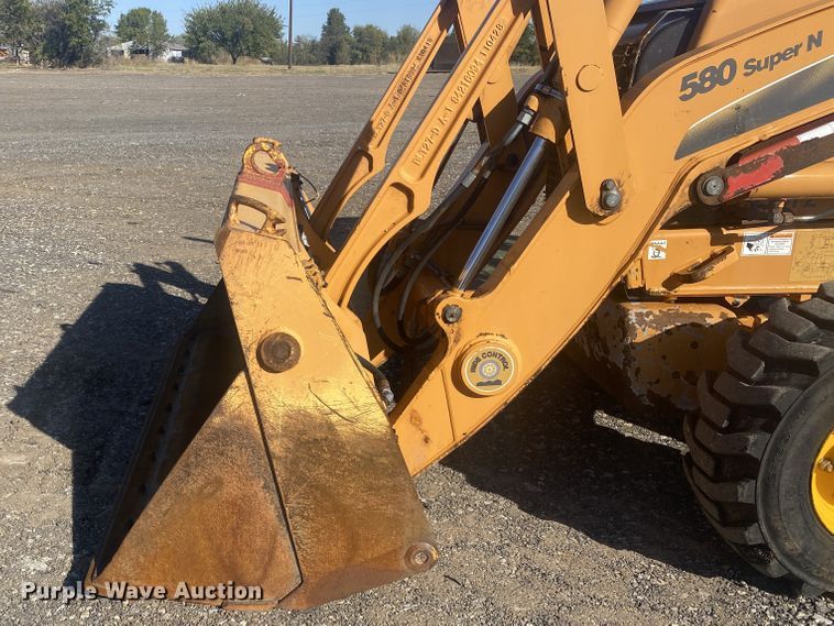 image for item JW9364 2011 Case 580 Super N  backhoe