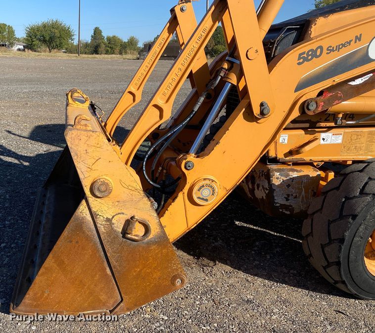 image for item JW9365 2011 Case 580 Super N  backhoe