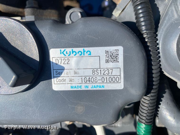 image for item JW9368 2009 Kubota K008-3  mini excavator