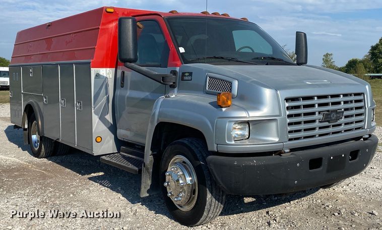 image for item JW9418 2008 Chevrolet C5500  utility / service truck
