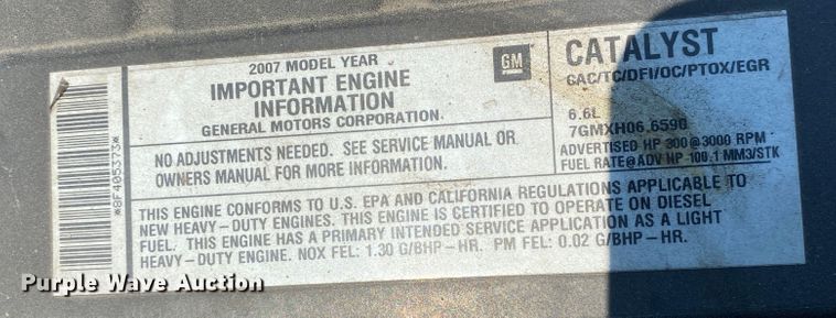 image for item JW9418 2008 Chevrolet C5500  utility / service truck