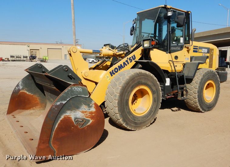 image for item JX9099 2014 Komatsu WA270-7  wheel loader