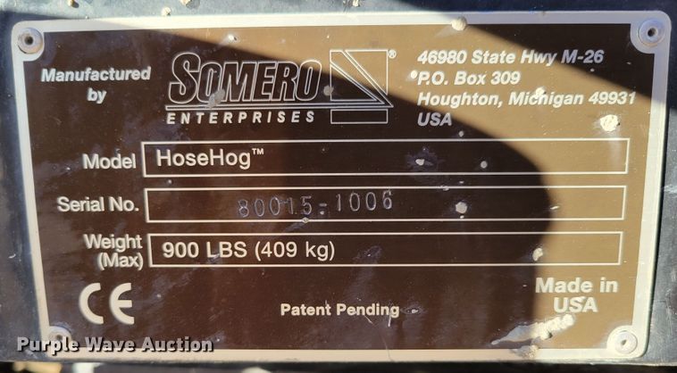 image for item JZ9080 Somero Hosehog  line placer