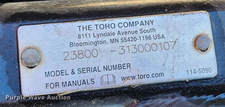 image for item KC9407 2013 Toro DD2024  directional boring unit