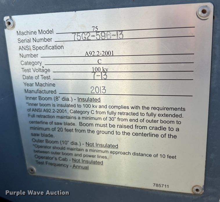 image for item KF9897 2013 Kershaw 75G2  trim saw