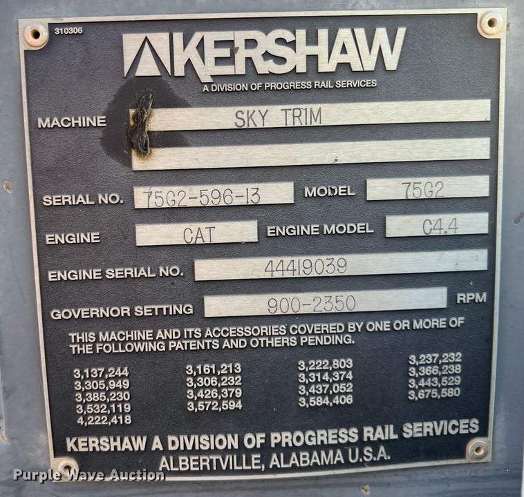 image for item KF9897 2013 Kershaw 75G2  trim saw