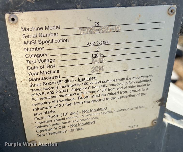 image for item KF9913 2014 Kershaw 75G2  trim saw