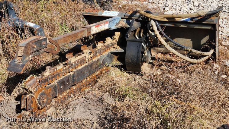 image for item KH9163 Bobcat LT303  skid steer trencher
