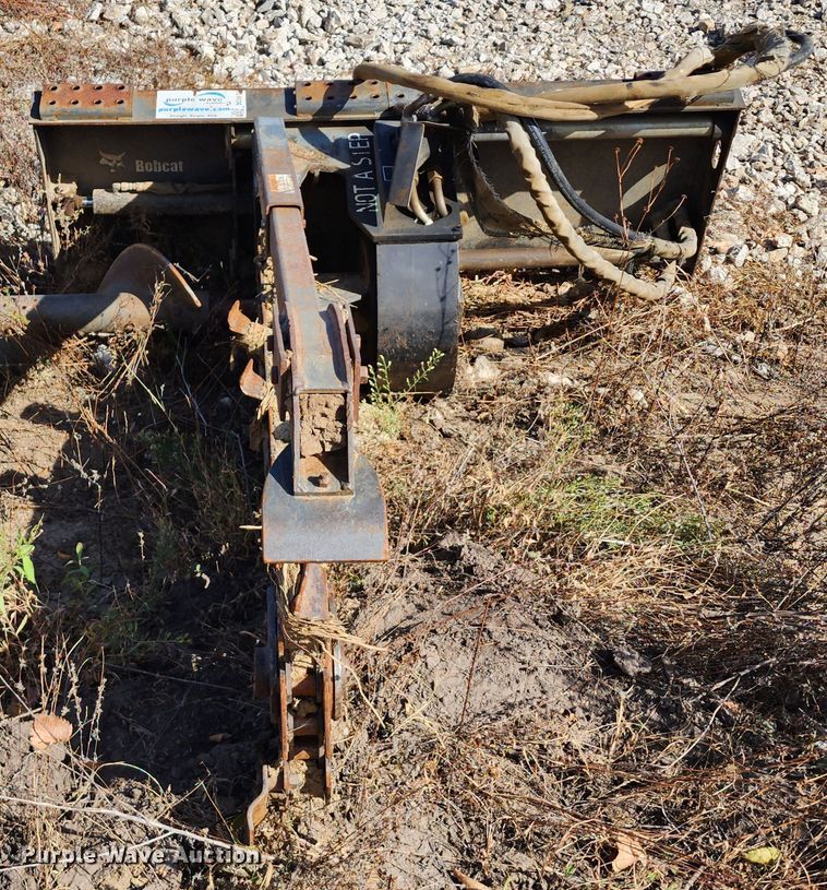 image for item KH9163 Bobcat LT303  skid steer trencher