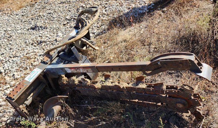 image for item KH9163 Bobcat LT303  skid steer trencher