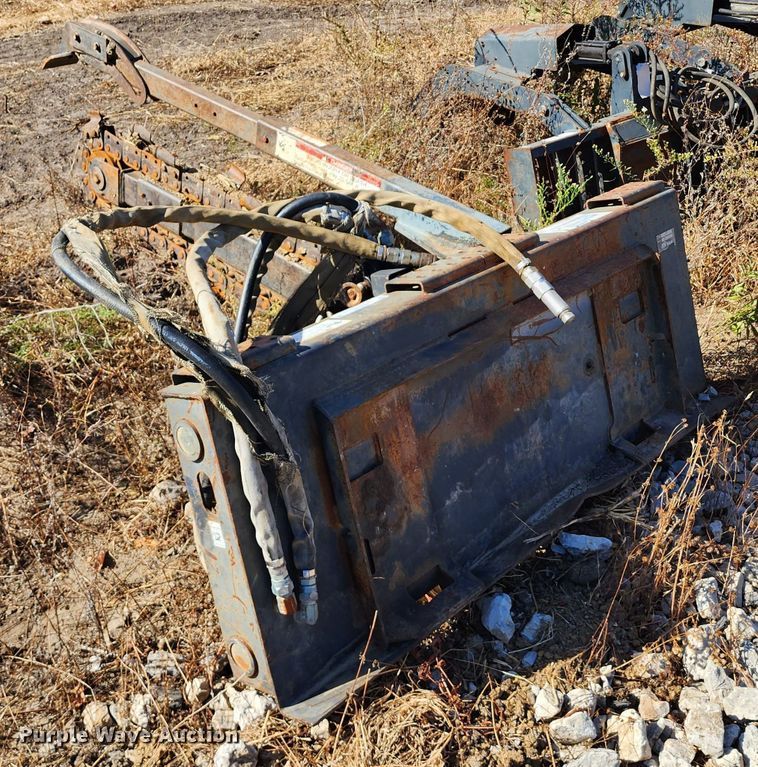 image for item KH9163 Bobcat LT303  skid steer trencher