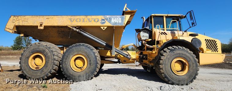 image for item KH9165 2007 Volvo A40D  haul truck