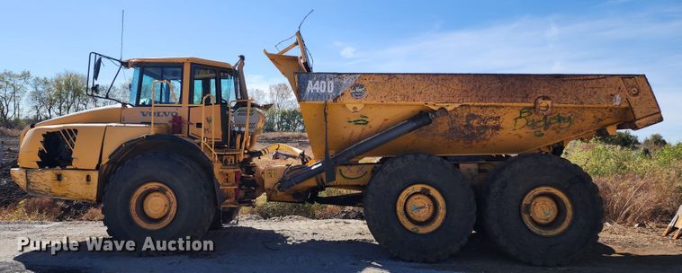 image for item KH9165 2007 Volvo A40D  haul truck