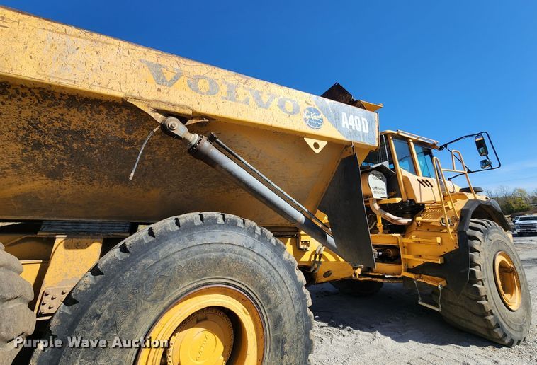 image for item KH9165 2007 Volvo A40D  haul truck