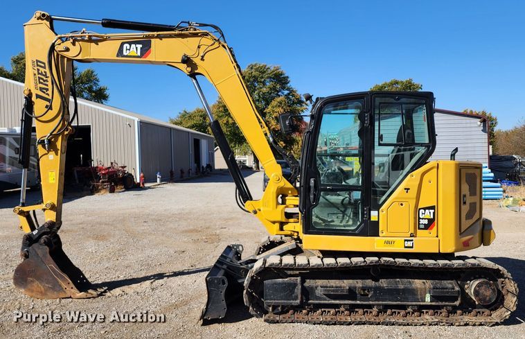 image for item KH9169 2019 Caterpillar 308CR  mini excavator