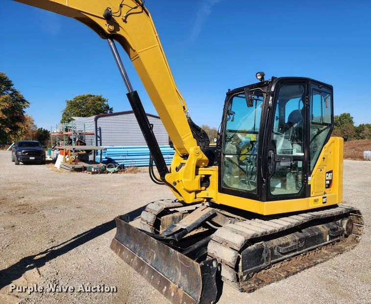 image for item KH9169 2019 Caterpillar 308CR  mini excavator