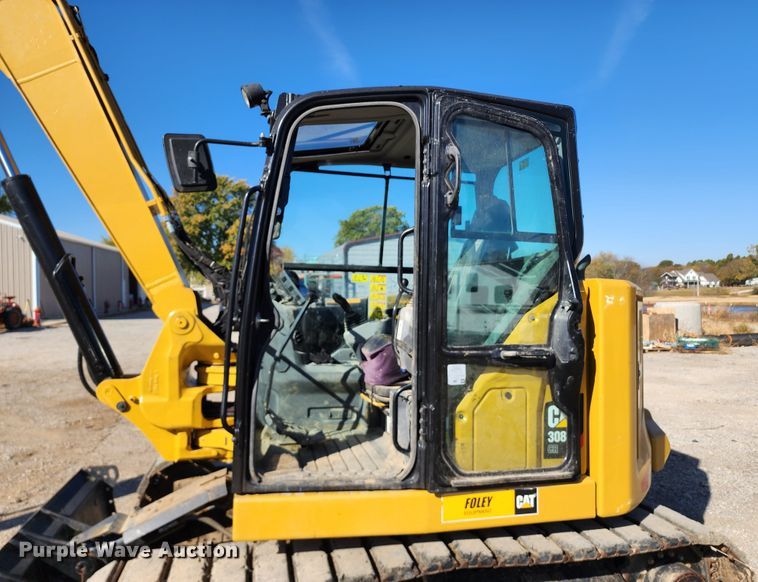 image for item KH9169 2019 Caterpillar 308CR  mini excavator